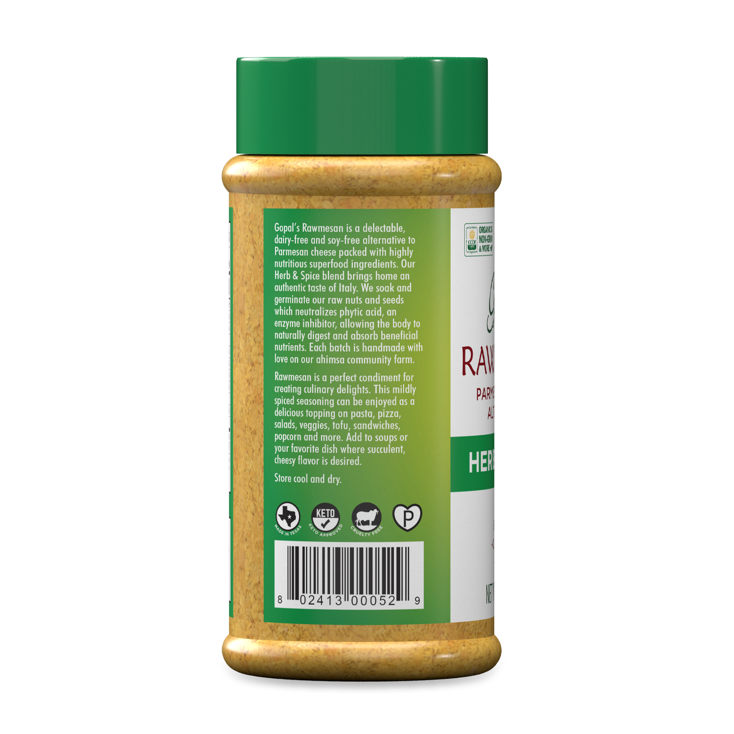 Herb & Spice Rawmesan® 8oz