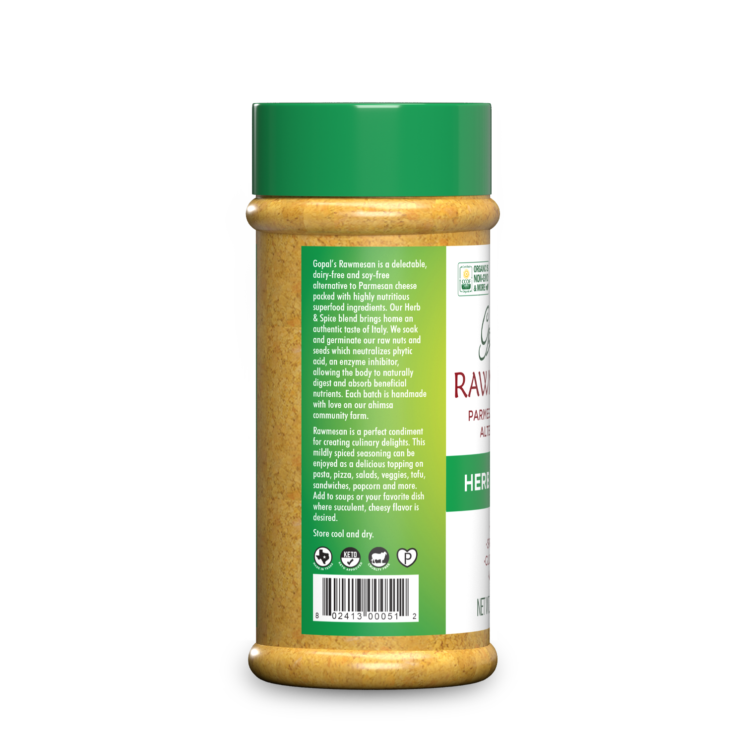 Herb & Spice Rawmesan® 4oz